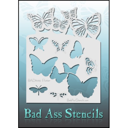 Full Size Bad Ass Stencil 6039 (Full Size Bad Ass Stencil 6039)